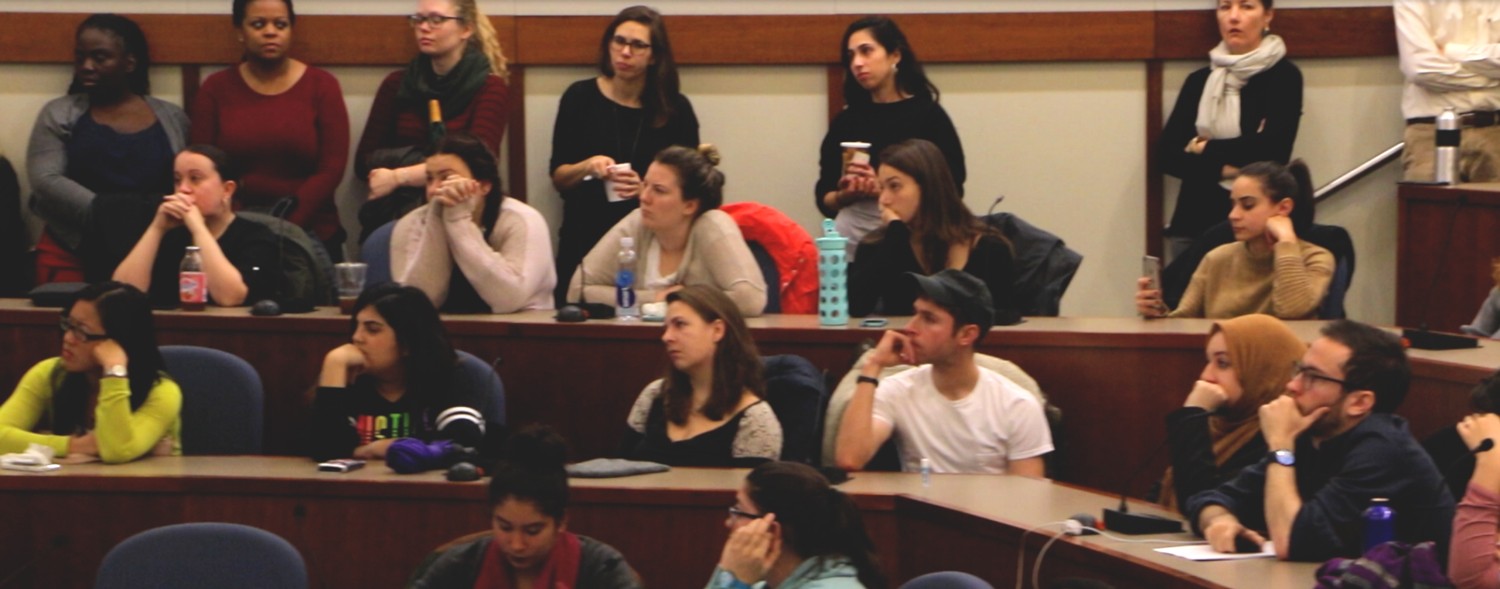Students in a CSSW classroom