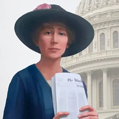Jeannette Rankin, First Woman Elected to the U.S. Congress (in 1917)